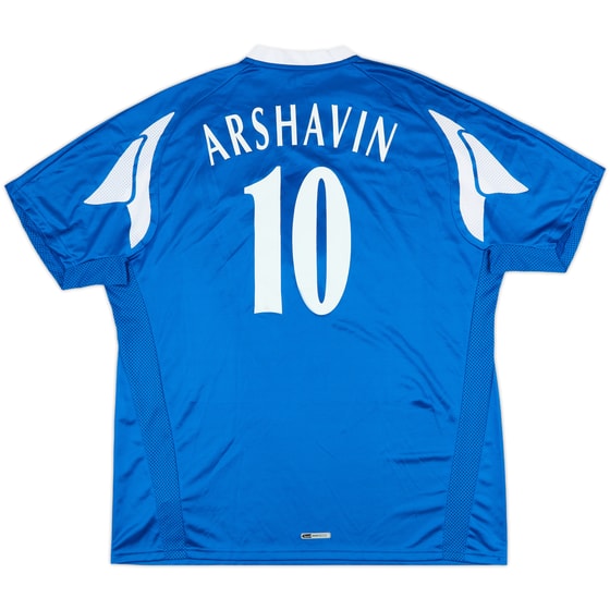 2008-09 Zenit St.Petesburg Home Shirt Arshavin #10 - 8/10 - (XXL)