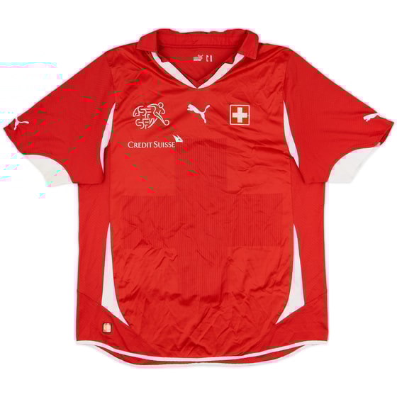 2010-11 Switzerland Home Shirt - 7/10 - (XL)