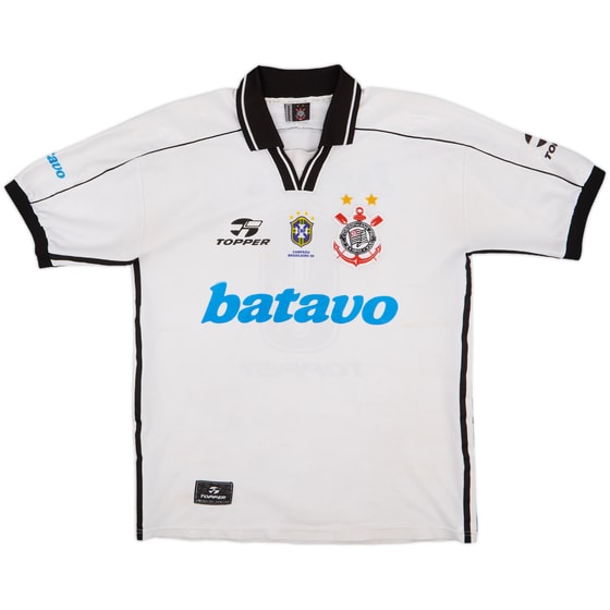 1999 Corinthians Home Shirt #9 - 7/10 - (L)