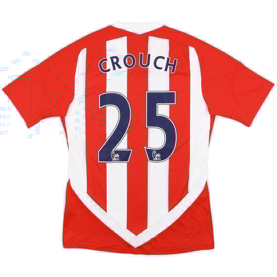2011-12 Stoke City Home Shirt Crouch #25 - 8/10 - (S)