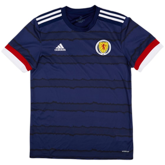 2020-22 Scotland Home Shirt - 9/10 - (M)