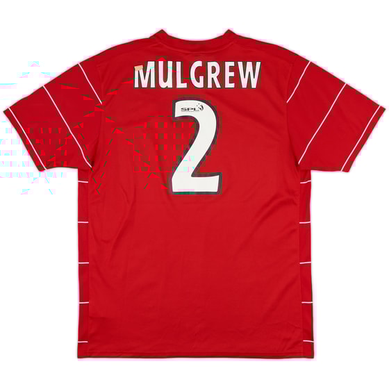 2009-10 Aberdeen Home Shirt Mulgrew #2 - 5/10 - (M)