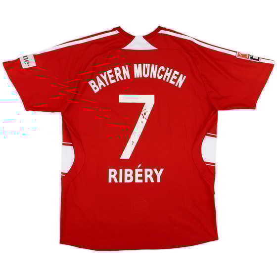 2007-08 Bayern Munich Home Shirt Ribery #7 - 5/10 - (XL.Boys)