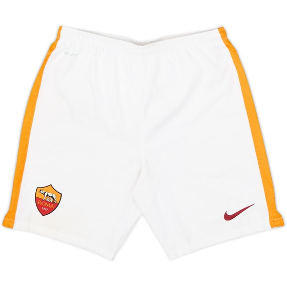 2015-16 Roma Home Shorts - 6/10 - (M.Boys)