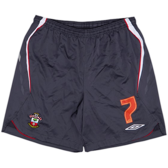2008-09 Southampton Player Issue Away Shorts #7 - 10/10 - (XL)