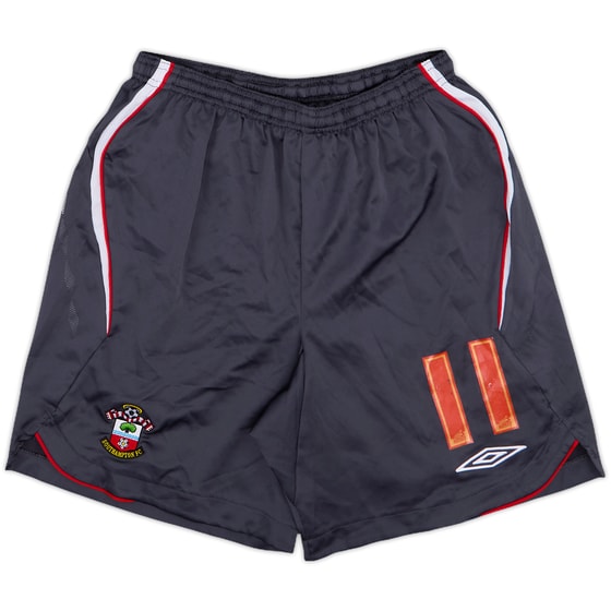2008-09 Southampton Player Issue Away Shorts #11 - 7/10 - (L)