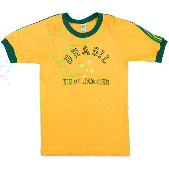 1980s Brazil Penalty Fan Tee - 9/10 - (S)