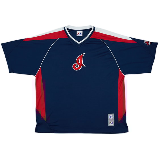2008 Cleveland Indians Majestic Training Tee - 8/10 - (XL)