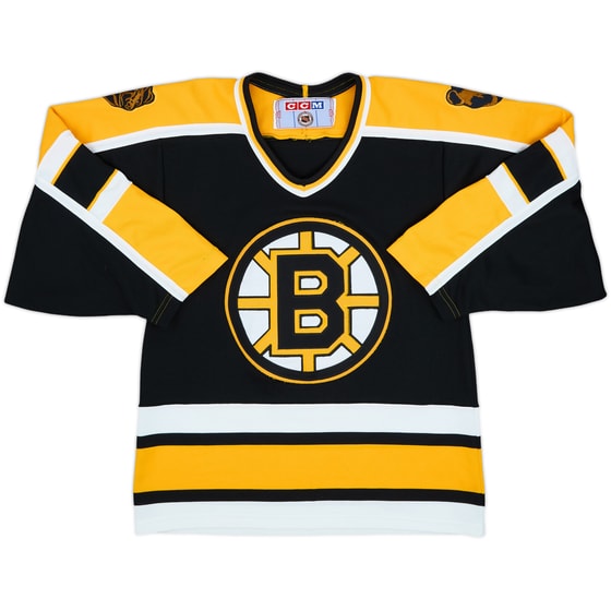 1996-98 Boston Bruins CCM Away Jersey - 6/10 - (S)