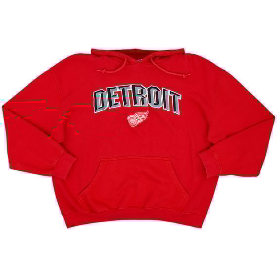 2000s Detroit Red Wings NHL Hoodie Sweat Top - 8/10 - (M)