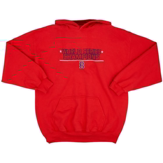 2004 Boston Red Sox World Series Champions Dynasty Hooded Sweat Top - 5/10 - (L)