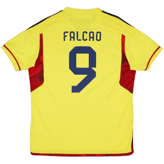 2022-23 Colombia Authentic Home Shirt Falcao #9 - 8/10 - (XL)
