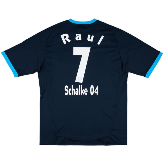2010-12 Schalke Away Shirt Raul #7 - 6/10 - (XXL)