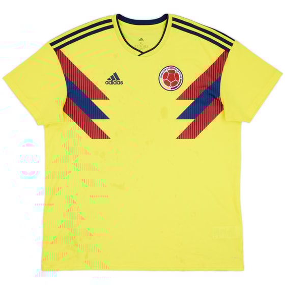 2018-19 Colombia Home Shirt - 4/10 - (XL)