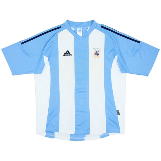 2002-04 Argentina Home Shirt - 5/10 - (XL)