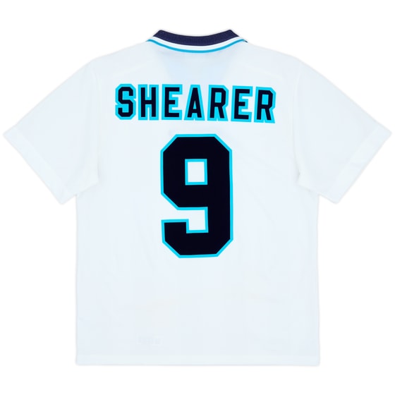 1995-97 England Home Shirt Shearer #9 - 7/10 - (M)