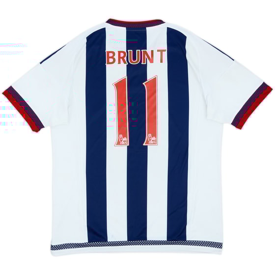 2015-16 West Brom Home Shirt Brunt #11 - 5/10 - (L)