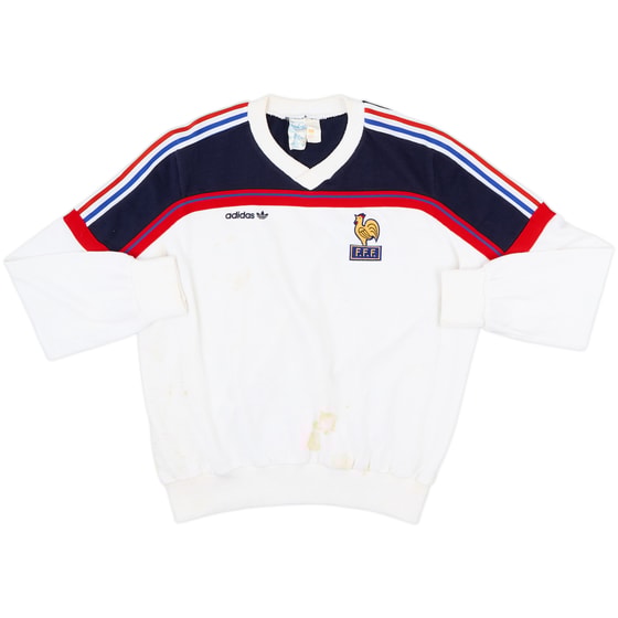 1980s France adidas Sweat Top - 4/10 - (XL.Boys)