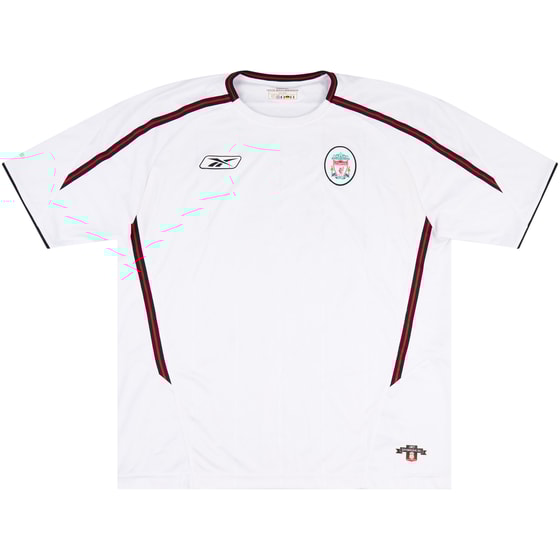2003-04 Liverpool Match Issue Away Shirt #14