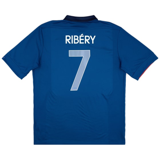 2011-12 France Home Shirt Ribery #7