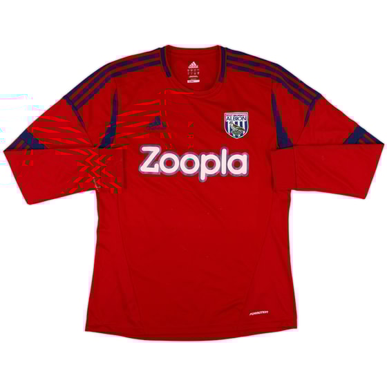 2012-13 West Brom Away L/S Shirt - 6/10 - (L)