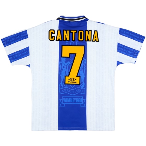 1994-96 Manchester United Third Shirt Cantona #7 - 9/10 - (L)