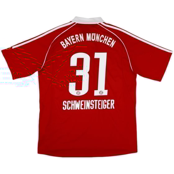 2006-07 Bayern Munich Home Shirt Schweinsteiger #31 - 7/10 - (L)