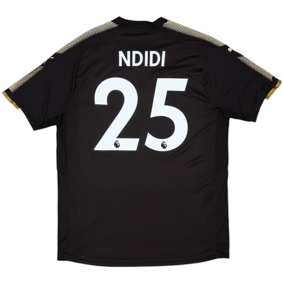 2017-18 Leicester Away Shirt Ndidi #25 - 7/10 - (XL)