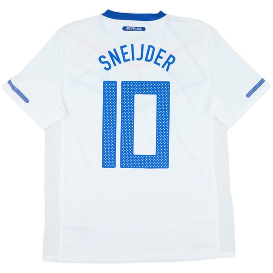 2010-11 Netherlands Away Shirt Sneijder #10 (L)
