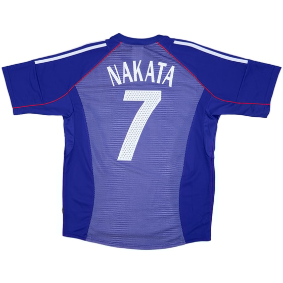 2002-04 Japan Home Shirt Nakata #7 - 9/10 - (M)