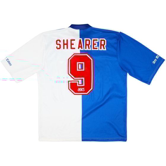 1994-95 Blackburn Home Shirt Shearer #9 - 7/10 - (XL)