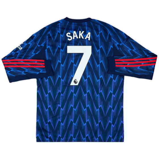 2025-26 Arsenal Away L/S Shirt Saka #7