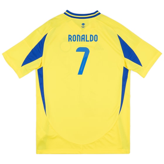 2024-25 Al-Nassr Home Shirt Ronaldo #7 (KIDS) 