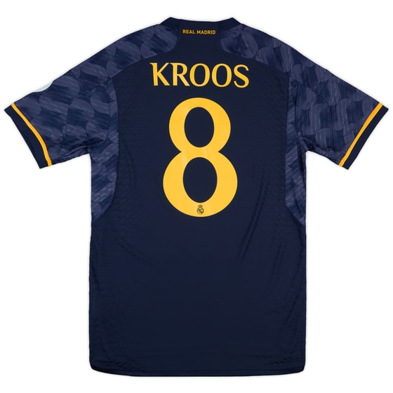 2023-24 Real Madrid Authentic Away Shirt Kroos #8