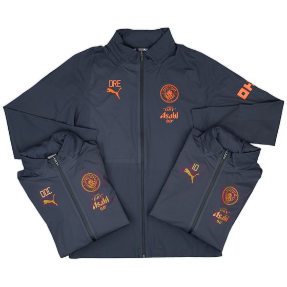 2023-24 Manchester City Staff Issue Rain Jacket # - 9/10