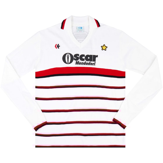 1984-85 AC Milan RollyGo-Reissue Away L/S Shirt #6 (Baresi) L