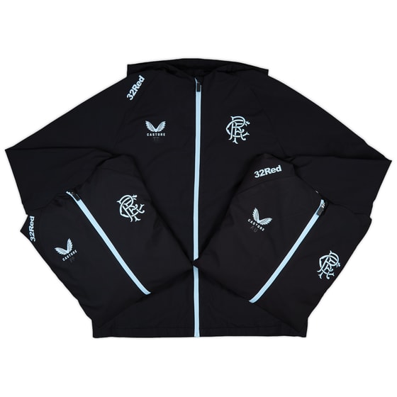 2024-25 Rangers Staff Issue Rain Jacket # - 5/10