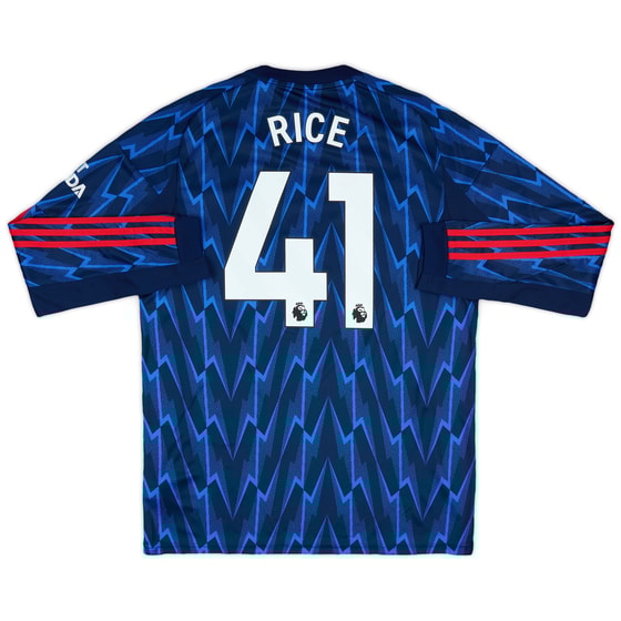 2025-26 Arsenal Away L/S Shirt Rice #41