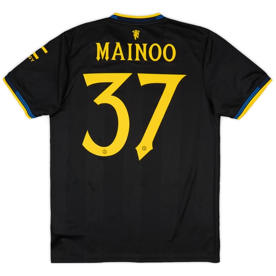 2025-26 Manchester United Authentic Third Shirt Mainoo #37