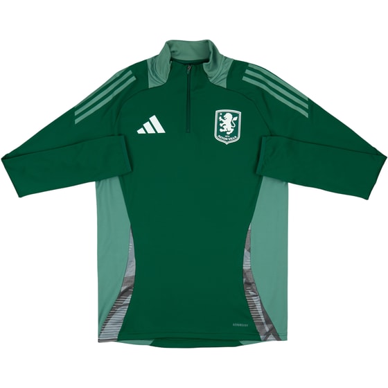 2024-25 Aston Villa adidas 1/4 Zip Training Top