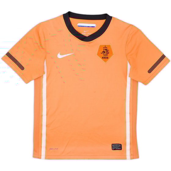 2010-11 Netherlands Home Shirt - 5/10 - (S.Boys)