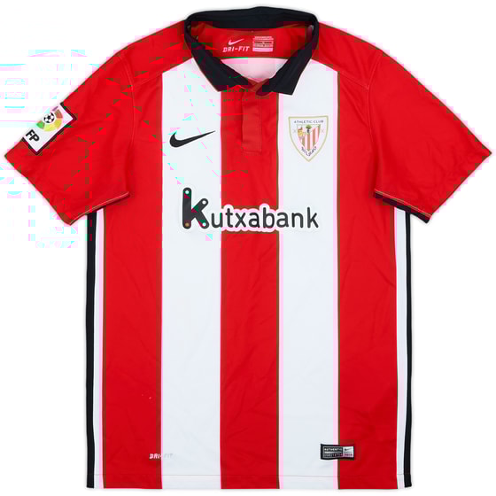 2015-16 Athletic Bilbao Home Shirt - 8/10 - (L.Boys)
