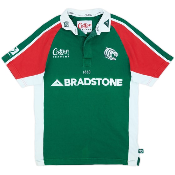2000s Leicester Tigers Cotton Traders Polo Shirt - 7/10 - (XL.Boys)