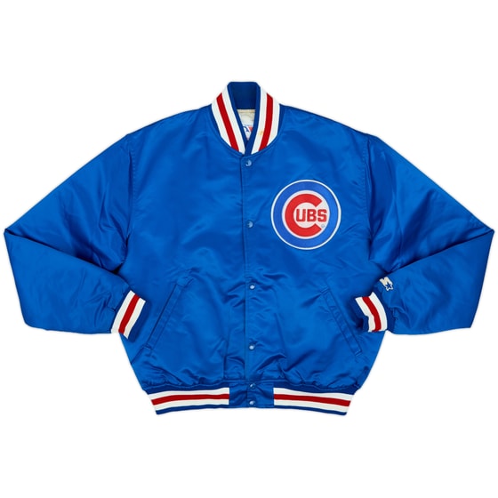 1980s Chicago Cubs Starter Satin Varsity Jacket - 7/10 - (L)