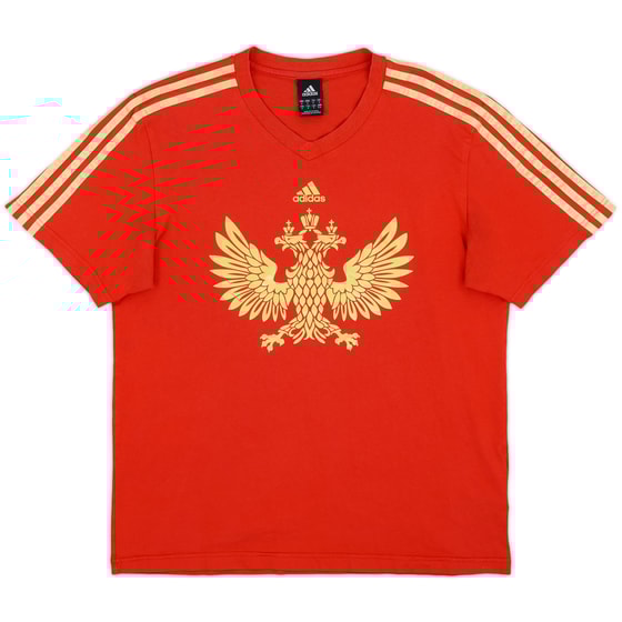 2012-13 Russia adidas Cotton Tee - 9/10 - (M)