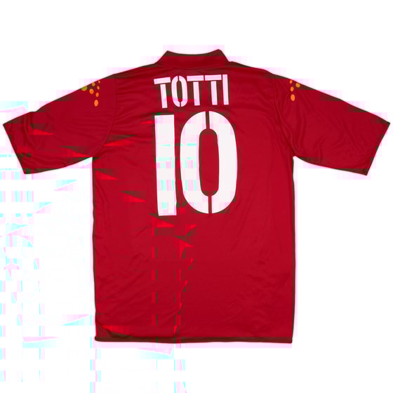 2004-05 Roma Home Shirt Totti #10 - 8/10 - (XL)
