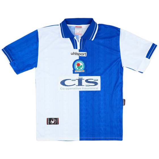 1998-99 Blackburn Home Shirt 'Jansen' - 7/10 - (M)