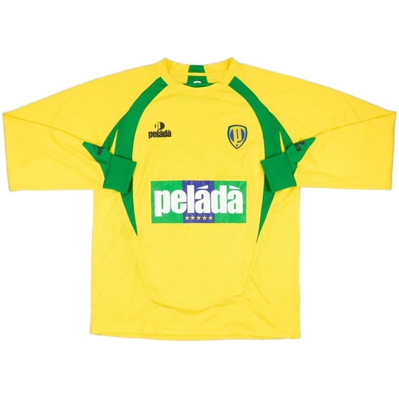 2014 Pelada Brazil Limited Edition Training L/S Shirt #10 - 8/10 - (L)
