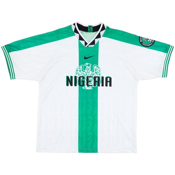 1996-98 Nigeria Away Shirt - 8/10 - (L)