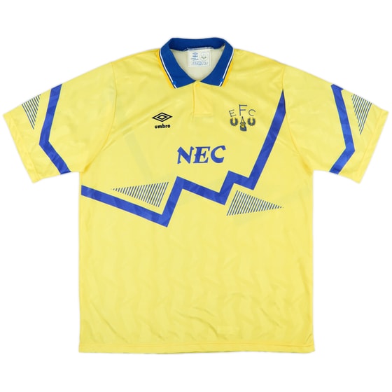 1990-92 Everton Away Shirt - 10/10 - (L)